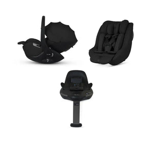 Silver Cross Car Seat Silver Cross Plus 360 Car Seat Bundle - Iconic Black
