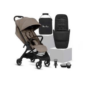 Silver Cross Compact Strollers Silver Cross Clic 2 Stroller & Accessory Bundle - Cobble