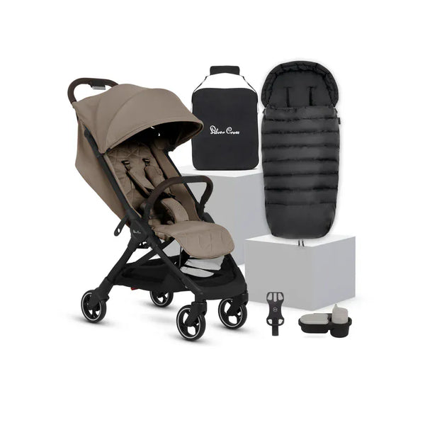 Silver Cross Clic 2 Stroller Cobble | Lightweight & Compact | UK