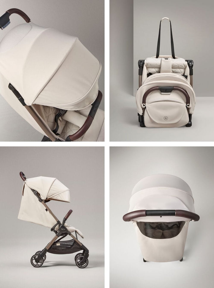 Silver Cross Clic Stroller with Travel Bag Almond – UK Baby Centre