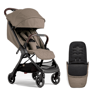 Silver Cross compact strollers Silver Cross Clic Stroller and Footmuff - Cobble