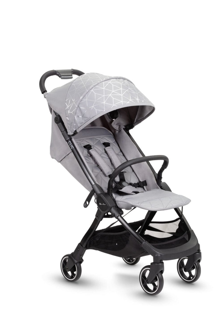 Silver Cross compact strollers Silver Cross Clic Stroller with Motion Car Seat - Grey/Space