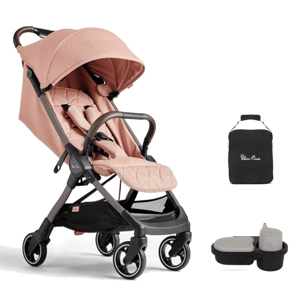Silver Cross compact strollers Silver Cross Clic Stroller with Snack Tray and Travel Bag - Roebuck