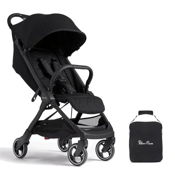 Silver Cross compact strollers Silver Cross Clic Stroller with Travel Bag - Space
