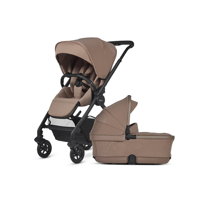 Silver Cross Prams & Pushchairs Silver Cross Dune 2 with First Bed Folding Carrycot - Mocha