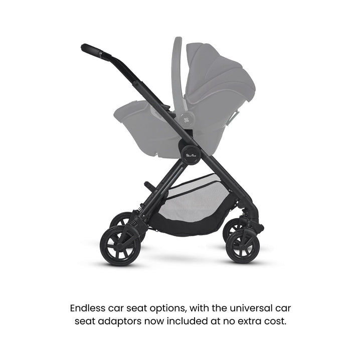 Silver Cross Prams & Pushchairs Silver Cross Dune 2 with First Bed Folding Carrycot - Mocha