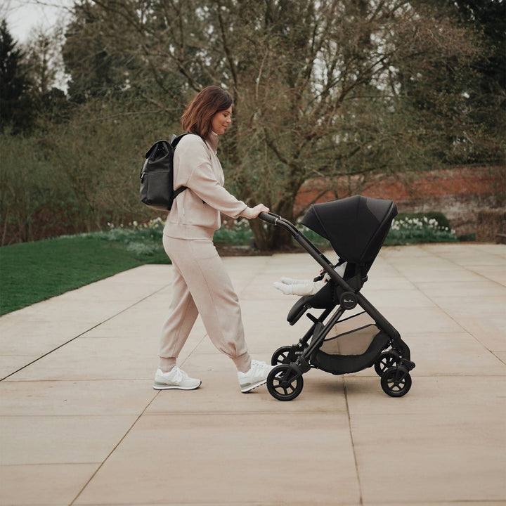 Silver Cross Prams & Pushchairs Silver Cross Dune 2 with First Bed Folding Carrycot - Mocha