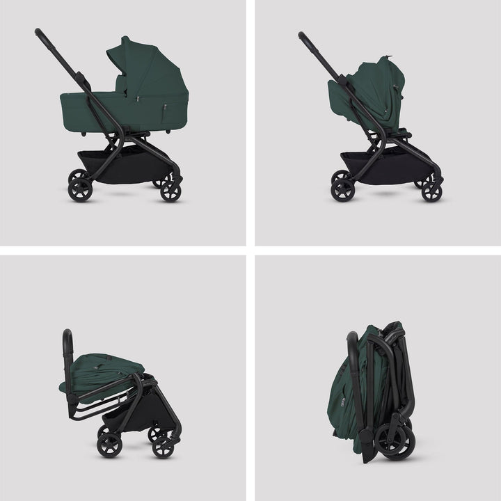 Silver Cross Prams & Pushchairs Silver Cross Nia Stroller & Carrycot - Conifer