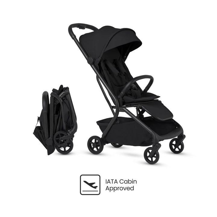 Silver Cross Prams & Pushchairs Silver Cross Nia Stroller & Carrycot - Onyx