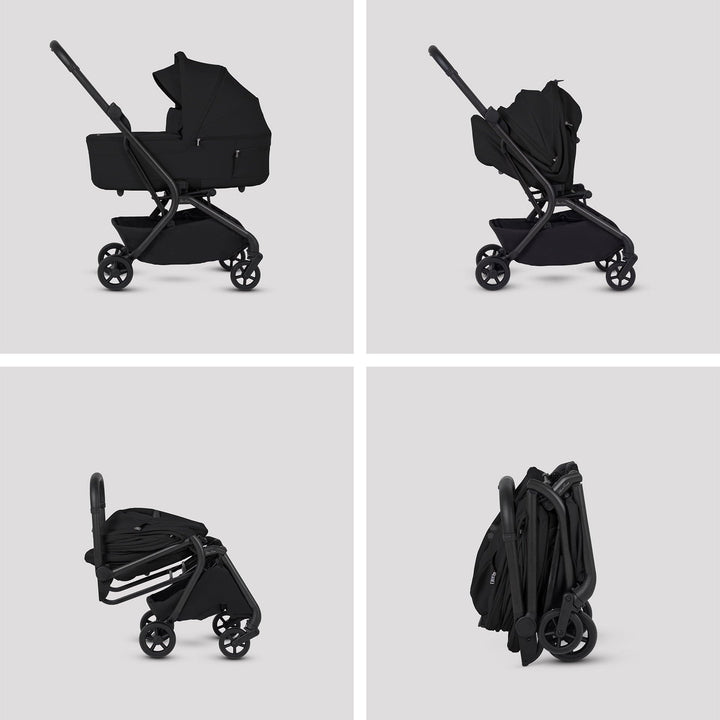 Silver Cross Prams & Pushchairs Silver Cross Nia Stroller & Carrycot - Onyx