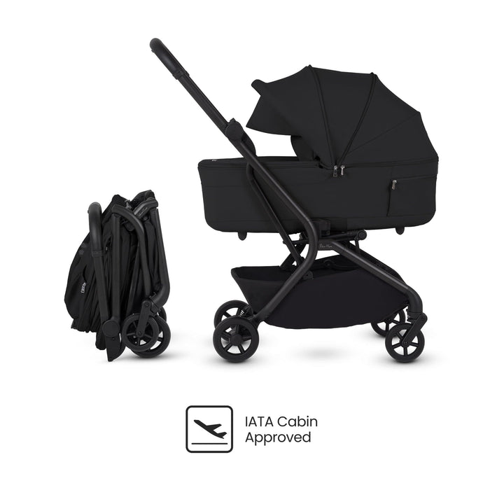Silver Cross Prams & Pushchairs Silver Cross Nia Stroller & Carrycot - Onyx