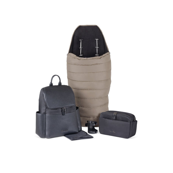 Silver Cross Pushchair Accessories Silver Cross Nia Accessory Pack - Champagne