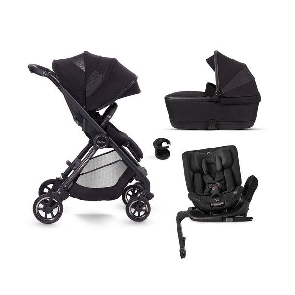 Silver Cross Pushchairs Silver Cross Dune with First Bed Carrycot & Motion All Size 360 Car Seat - Space