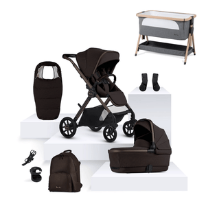 Silver Cross Pushchairs Silver Cross Reef 2 Special Edition Pushchair with FREE Lunar Crib - Ganache