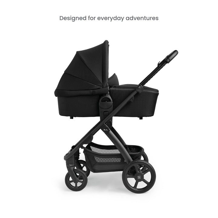 Silver Cross Pushchairs Silver Cross Tide Pram and Accessory Box - Black