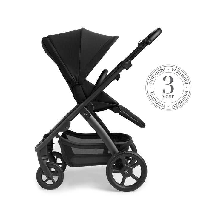 Silver Cross Pushchairs Silver Cross Tide Pram and Accessory Box - Black