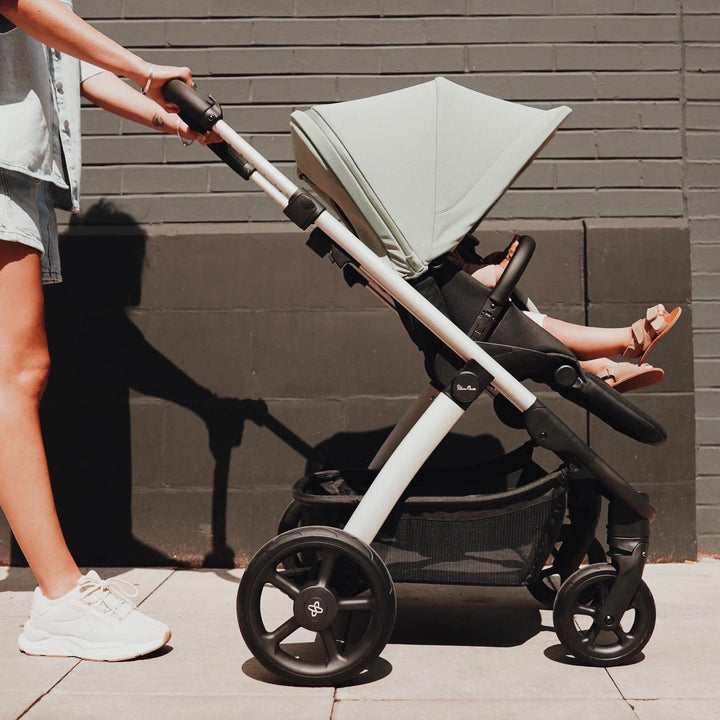 Silver Cross Pushchairs Silver Cross Tide Pram and Accessory Box - Black