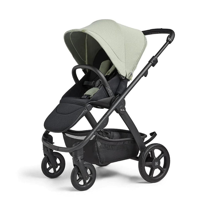 Silver Cross Pushchairs Silver Cross Tide Pram - Sage (Black Chassis)