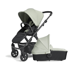 Silver Cross Pushchairs Silver Cross Tide Pram - Sage (Black Chassis)