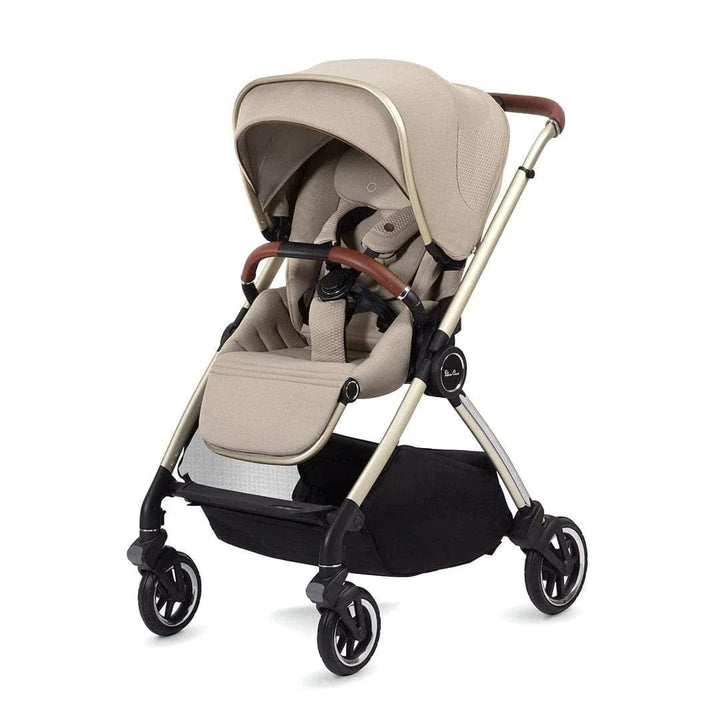 Silver Cross Travel Systems Cross Dune with First Bed Folding Carrycot and Pebble 360 PRO Ultimate Pack - Stone