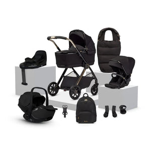 Silver Cross Travel Systems Iconic Black Silver Cross Reef 2 Special Edition Ultimate 360 Bundle - Espresso