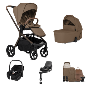 Silver Cross Travel Systems Silver Cross Breez (Pebble 360 PRO2, Non-Slide) Travel System - Maple