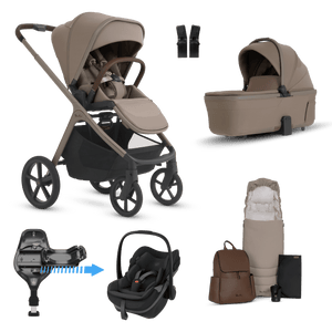 Silver Cross Travel Systems Silver Cross Cove 2 (Pebble Slide Pro) Travel System - Champagne