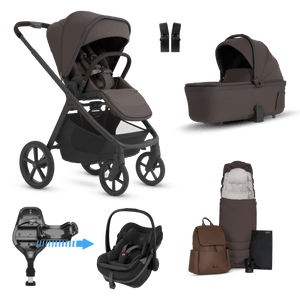 Silver Cross Travel Systems Silver Cross Cove 2 (Pebble Slide PRO) Travel System - Chocolate