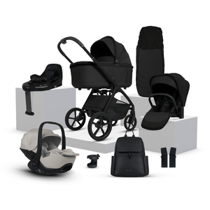 Silver Cross Travel Systems Silver Cross Cove Ultimate 360 Bundle - Onyx/Natural Taupe