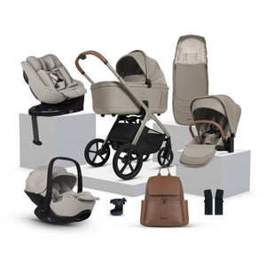 Silver Cross Travel Systems Silver Cross Cove Ultimate 360 Family Bundle - Champagne