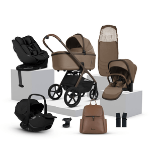 Silver Cross Travel Systems Silver Cross Cove Ultimate 360 Family Bundle - Maple/Iconic Black