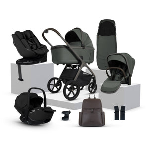 Silver Cross Travel Systems Silver Cross Cove Ultimate 360 Family Bundle - Pewter