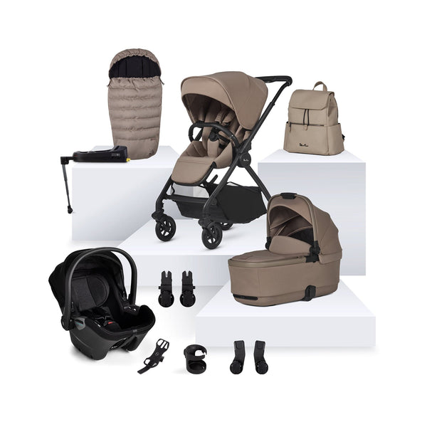 Silver Cross Travel Systems Silver Cross Dune 2 Ultimate Bundle - Mocha