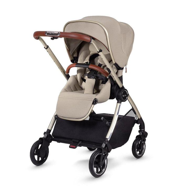 Silver Cross Travel Systems Silver Cross Dune with First Bed Carrycot & Motion All Size 360 Car Seat - Stone