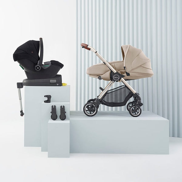 Silver Cross Travel Systems Silver Cross Dune with Newborn Pod and Travel Pack - Stone