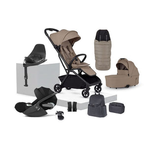 Silver Cross Travel Systems Silver Cross Nia (Cloud T) Travel System with Accessories - Champagne