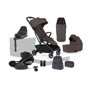 Silver Cross Travel Systems Silver Cross Nia (Cloud T) Travel System with Accessories - Chocolate