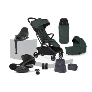Silver Cross Travel Systems Silver Cross Nia (Cloud T) Travel System with Accessories - Conifer