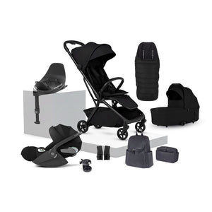 Silver Cross Travel Systems Silver Cross Nia (Cloud T) Travel System with Accessories - Onyx