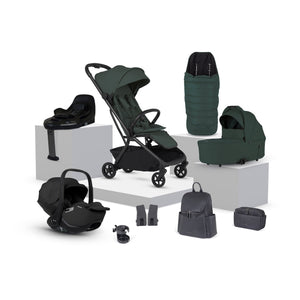 Silver Cross Travel Systems Silver Cross Nia (Glide Plus 360) Travel System with Accessories - Conifer