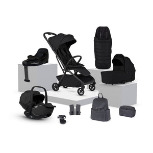 Silver Cross Travel Systems Silver Cross Nia (Glide Plus 360) Travel System with Accessories - Onyx