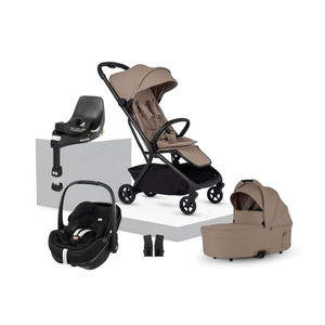 Silver Cross Travel Systems Silver Cross Nia (Pebble 360 PRO2, NON-Slide) Travel System - Champagne