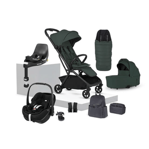 Silver Cross Travel Systems Silver Cross Nia (Pebble 360 PRO2, Non-Slide) Travel System with Accessories - Conifer