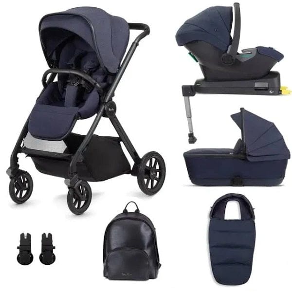 Silver Cross Travel Systems Silver Cross Reef , First Bed Carrycot Black Friday Offer - Neptune