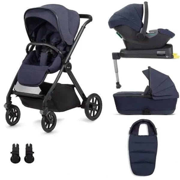 Silver Cross Travel Systems Silver Cross Reef , First Bed Carrycot Bundle - Neptune