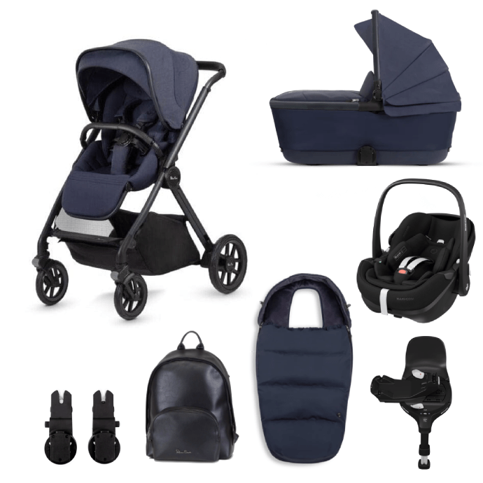 Silver Cross Travel Systems Silver Cross Reef Pebble 360 PRO Travel System - Neptune