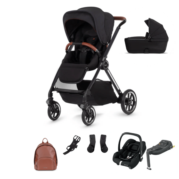 Silver Cross Reef with First Bed Folding Carrycot and Cabriofix i-Size Ultimate Pack - Orbit