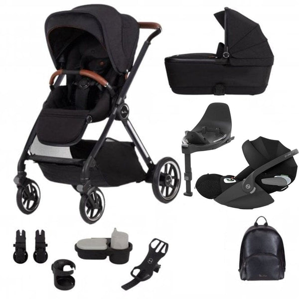 Silver Cross Travel Systems Silver Cross Reef with First Bed Folding Carrycot and Cloud T Ultimate Pack - Orbit