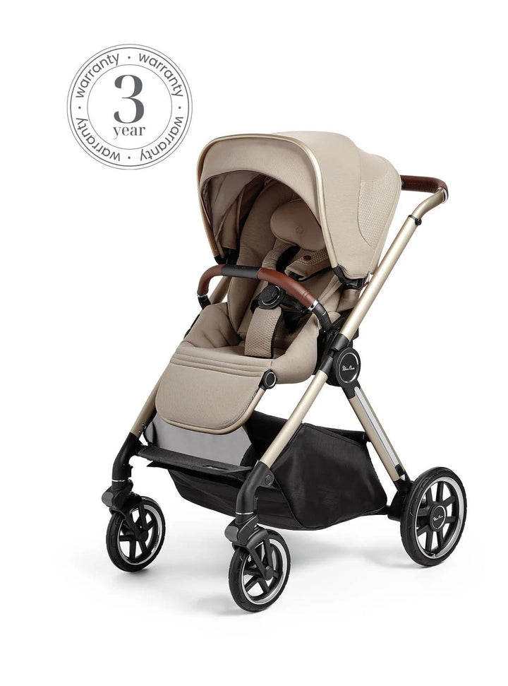 Silver Cross Travel Systems Silver Cross Reef with Newborn Pod and Travel Pack - Stone