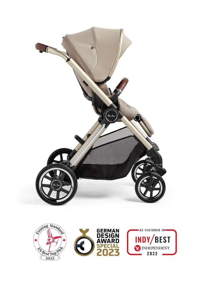 Silver Cross Travel Systems Silver Cross Reef with Newborn Pod and Ultimate Pack - Stone